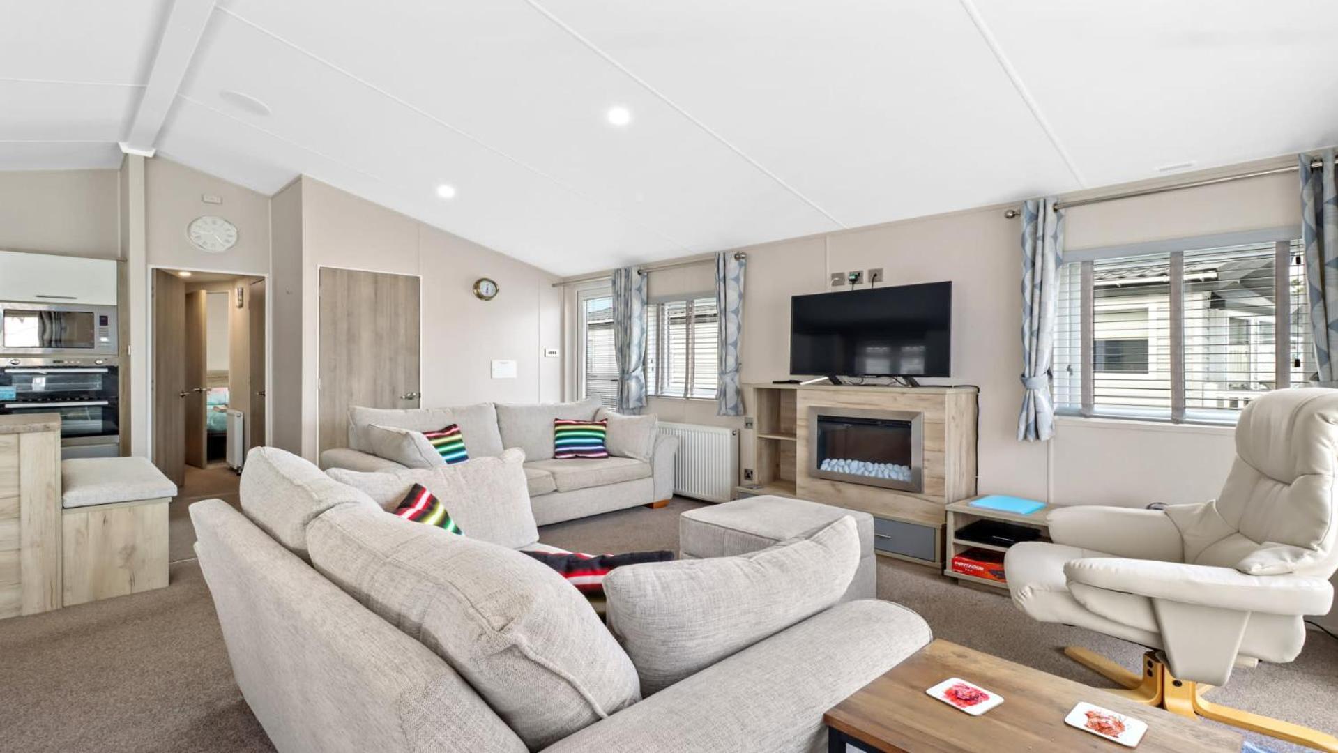 33 Beach Retreat Lodge Pevensey Bay Holiday Park Luaran gambar