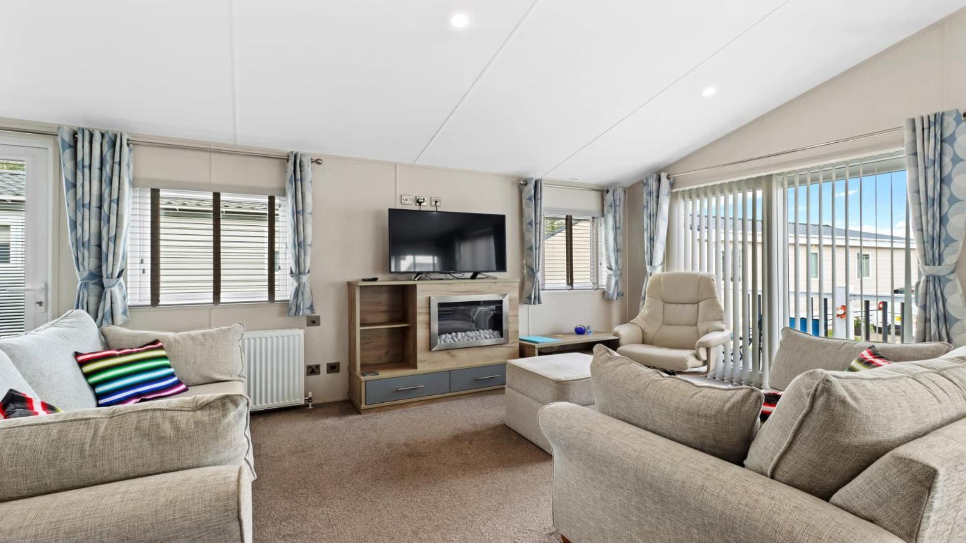 33 Beach Retreat Lodge Pevensey Bay Holiday Park Luaran gambar
